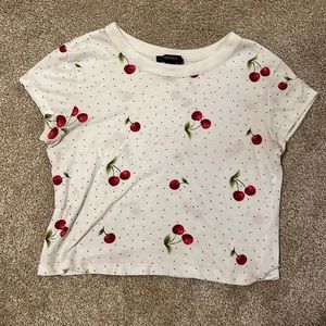 Cherry crop top